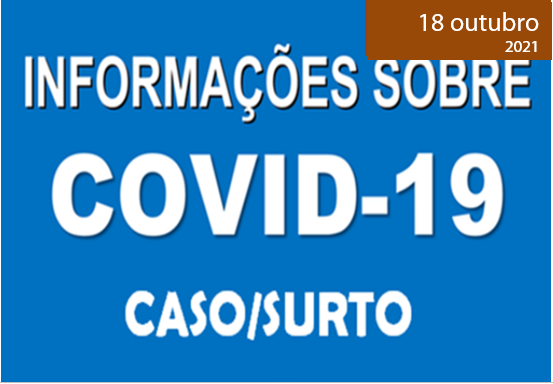 You are currently viewing INFORMAÇÃO SOBRE COVID19 – CASO/SURTO