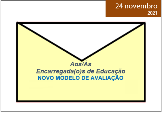 Read more about the article ÀS/AOS ENCARREGADA(O)S DE EDUCAÇÃO – NOVO MODELO DE AVALIAÇÃO