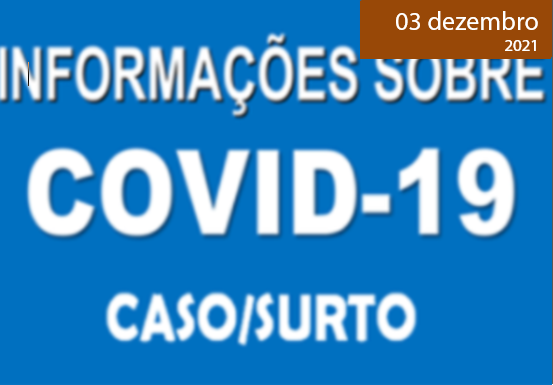 You are currently viewing INFORMAÇÃO SOBRE COVID19 – CASO/SURTO