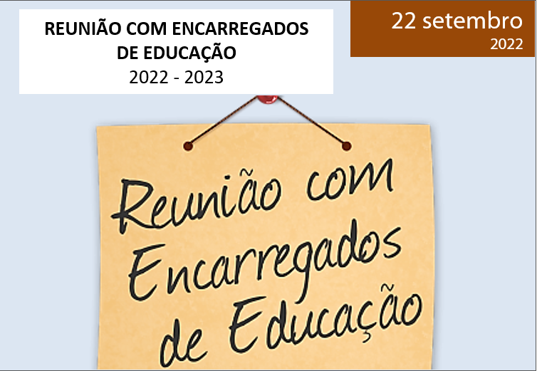Read more about the article RECEÇÃO AOS PAIS E ENCARREGADOS DE EDUCAÇÃO DA ESCOLA JOSÉ FALCÃO – 2º, 3º CICLOS E SECUNDÁRIO